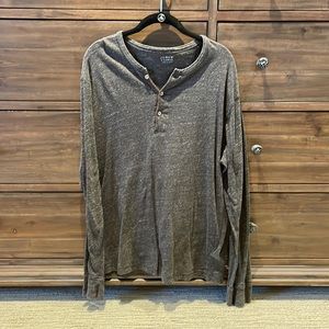 Men’s J.Crew Long sleeve Cotton Henley